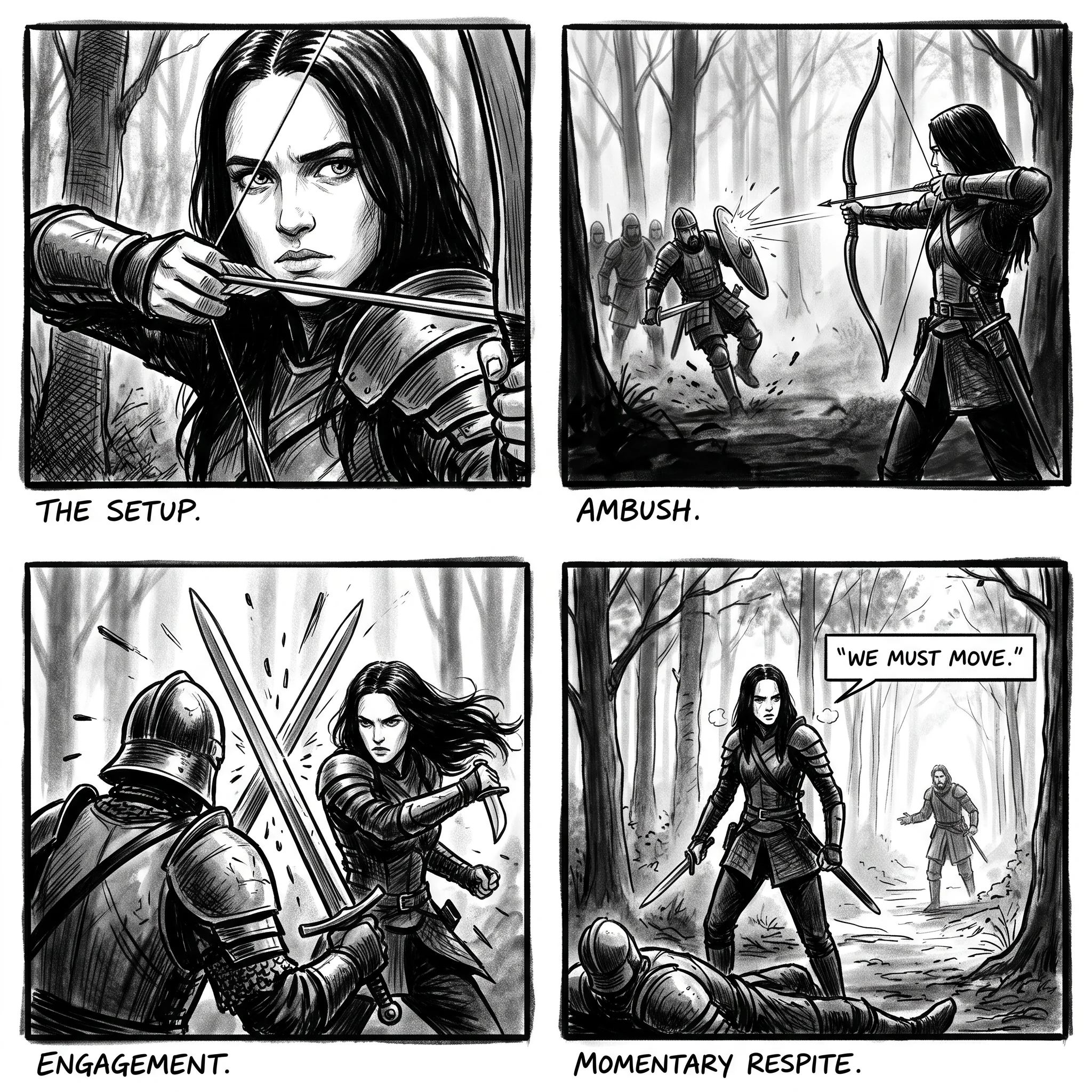 Give the story a visual language early.